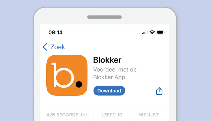 extra aanbod voor Blokker app downloaders