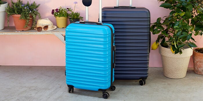 Ik ga op reis en ik neem mee...
Onze collectie koffers staan klaar voor een onbezorgde vakantie.