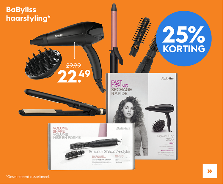 BaByliss haarstyling