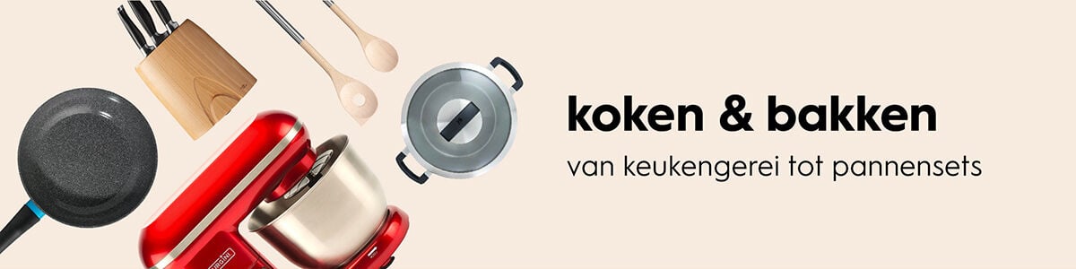 Vermenigvuldiging Reizende handelaar Berouw Kook en bakspullen koop je online bij Blokker