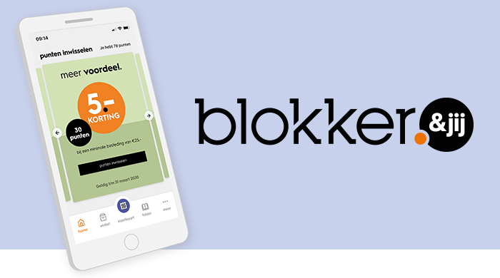 ontdek de Blokker app