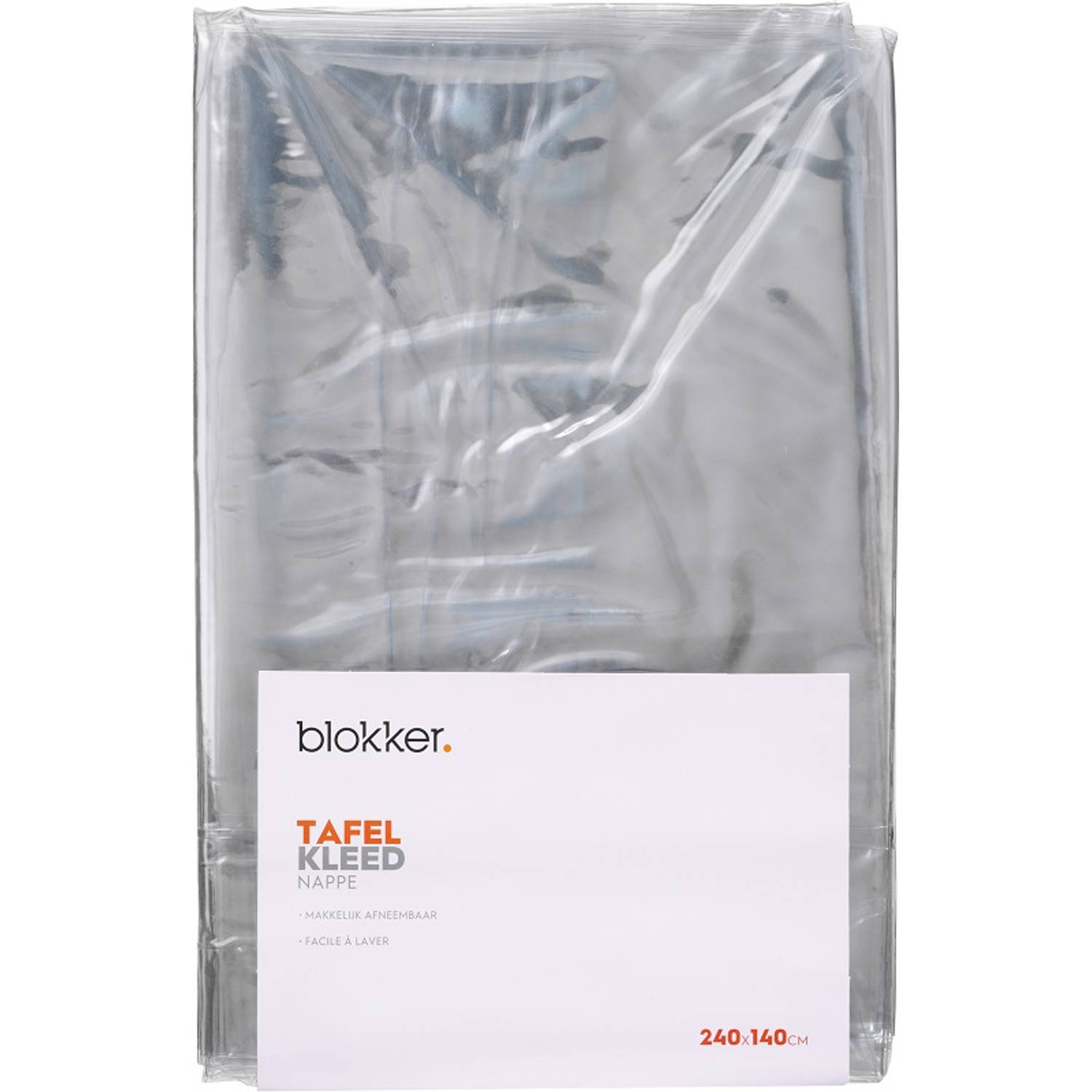 Betere Blokker tafelzeil - transparant - 140 x 240 cm | Blokker NK-68