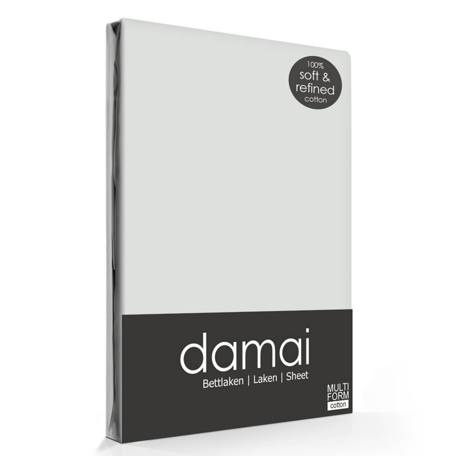 Damai Laken Katoen Light Grey-200 x 260 cm