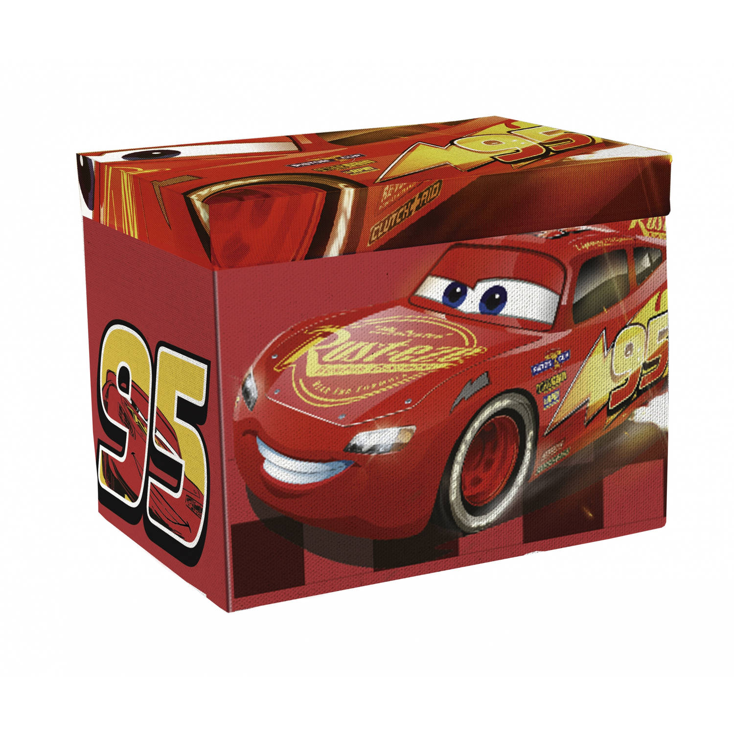 zich zorgen maken verbanning dikte Disney Cars 3 opbergbox/verkeerskleed 30 x 30 x 30 cm - Babykidsplaza.nl
