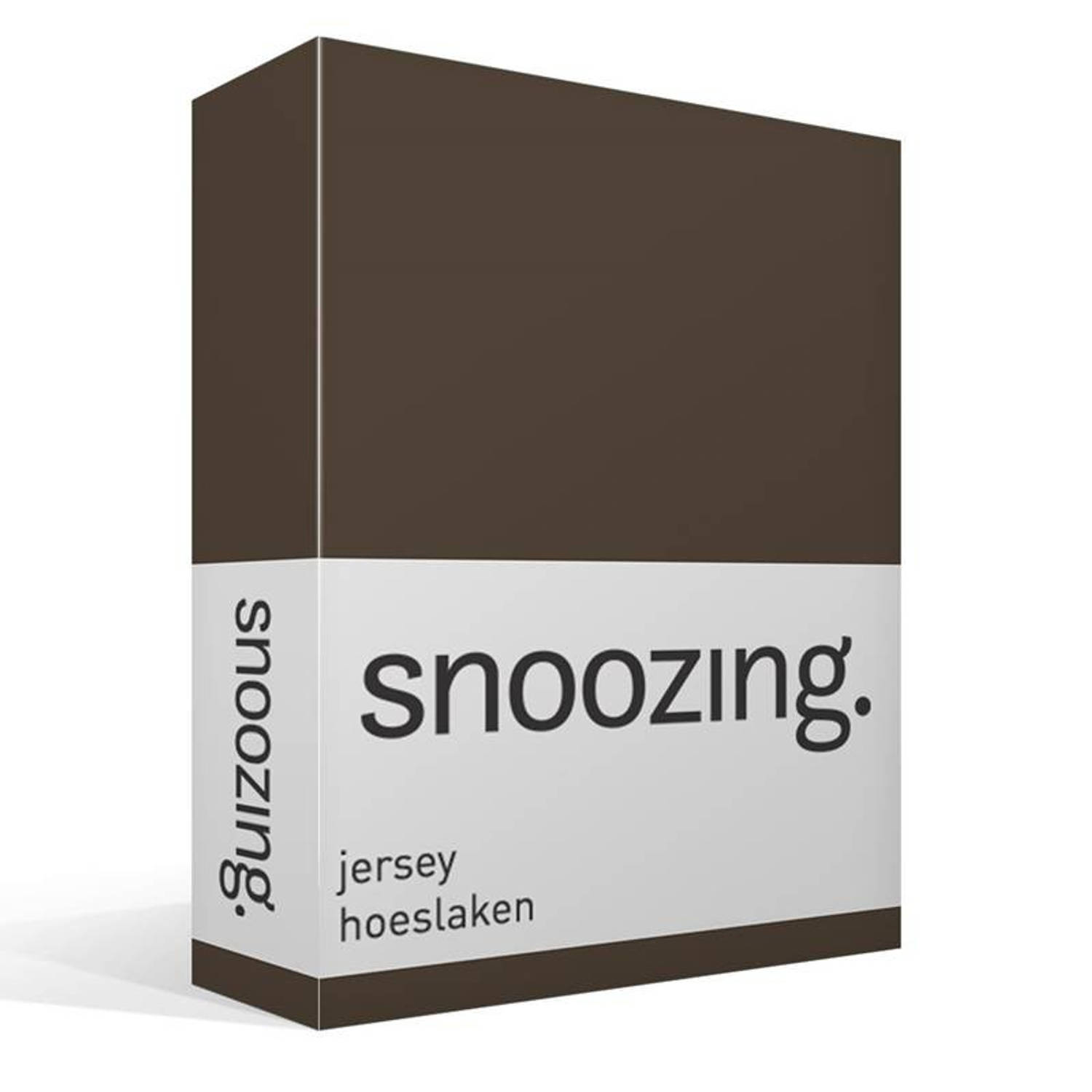 Snoozing jersey hoeslaken - lits-jumeaux (200x200 cm)