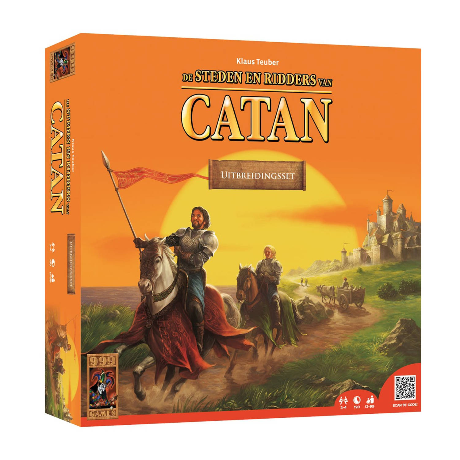 Spel Kolonisten van Catan aanvulling: Steden en ridders